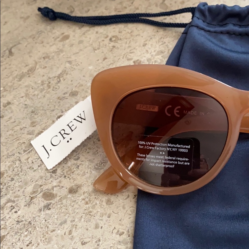LAST PAIR:  J. Crew cat eye sunglasses. - Picture 4 of 12